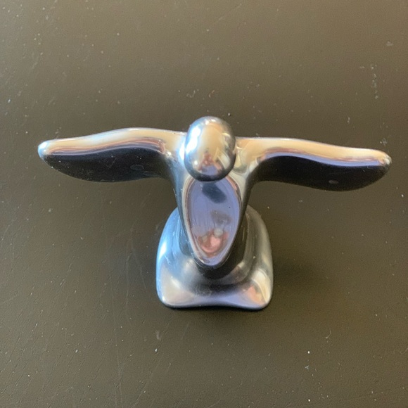 HOSELTON | Vintage Aluminum Angel Sculpture - Picture 2 of 6